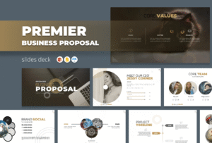 Premier Business Proposal cover