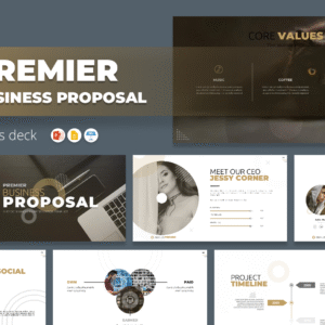 Premier Business Proposal cover