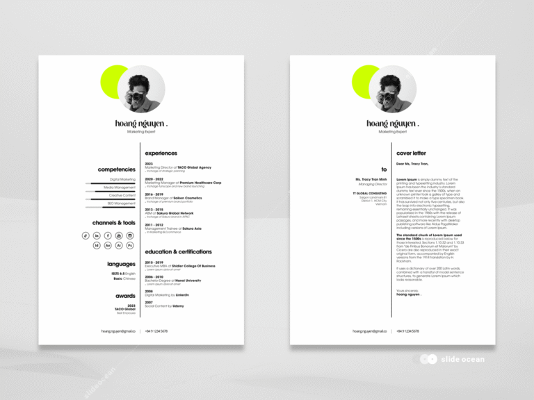 Mẫu CV - Resume 20