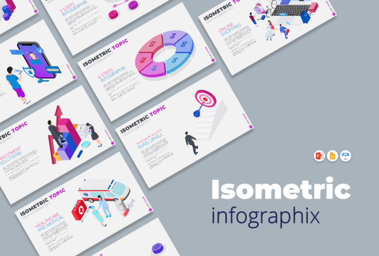 Isometric Infographic cover