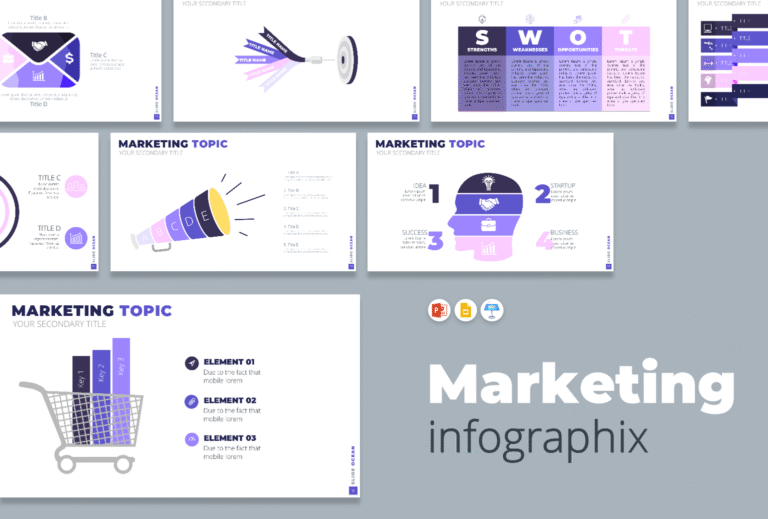 Marketing Infographic cover