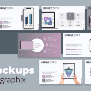 Mockups Infographic cover