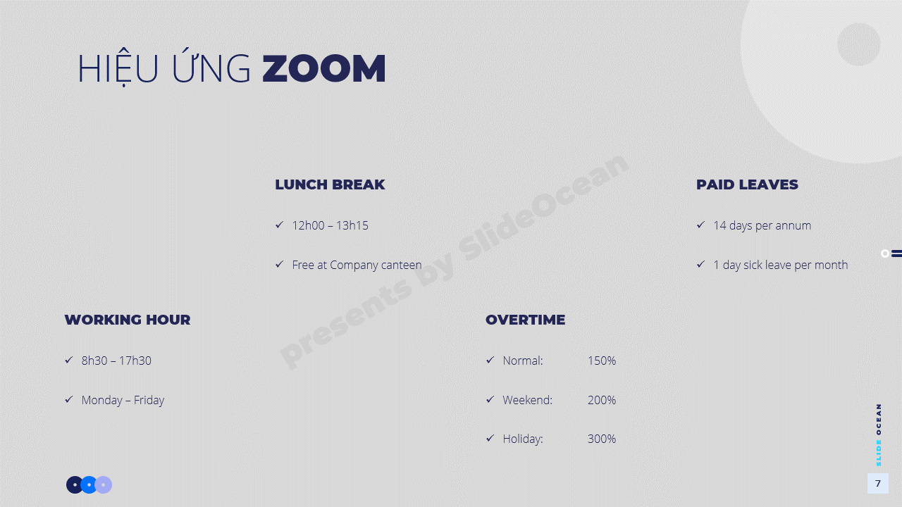 Hiệu ứng động Chuyên Nghiệp Trong PowerPoint - Zoom Animation