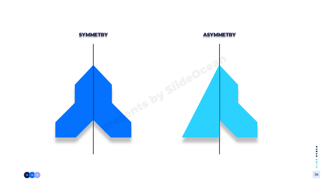 Căn Chỉnh Đối Tượng Trong PowerPoint - symmetry and asymmetry