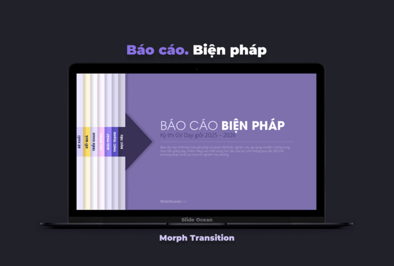 Bộ Slide Báo Cáo Biện Pháp – Giải Pháp Dạy Học Chuyên Nghiệp, Chuẩn Thi Giáo Viên Giỏi - cover