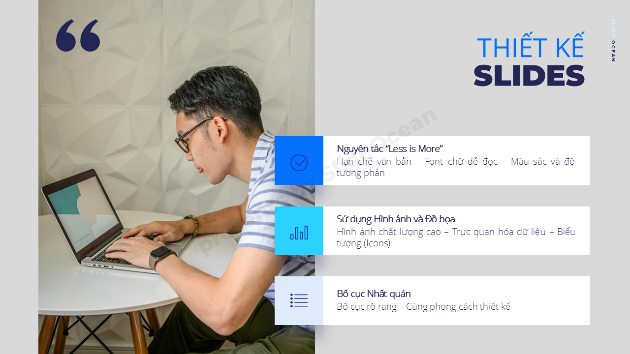 thuyết trình hiệu quả cho sinh viên - Thiết kế Slides