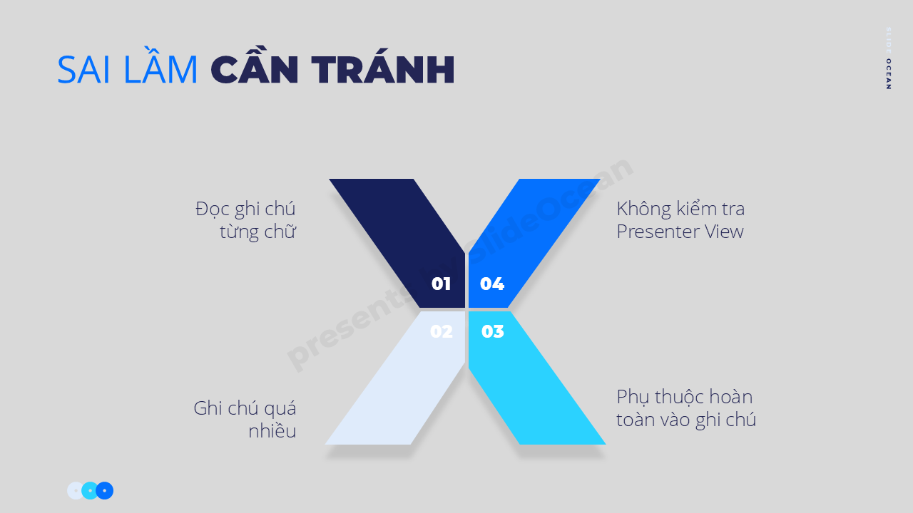 Ghi chú PowerPoint - Notes Pane - Sai lầm Cần tránh