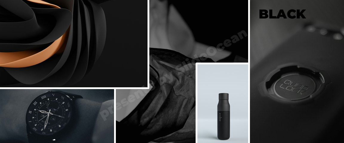Tâm Lý Học Màu Sắc Trong Thuyết Trình - Đen - Black