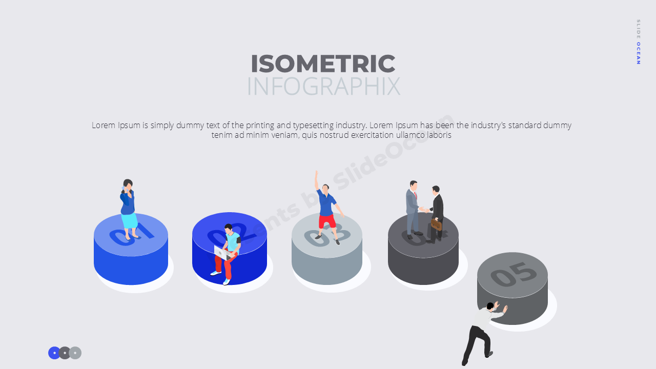 Xu Hướng Thiết Kế Thuyết Trình 2025 - Isometric Infographic