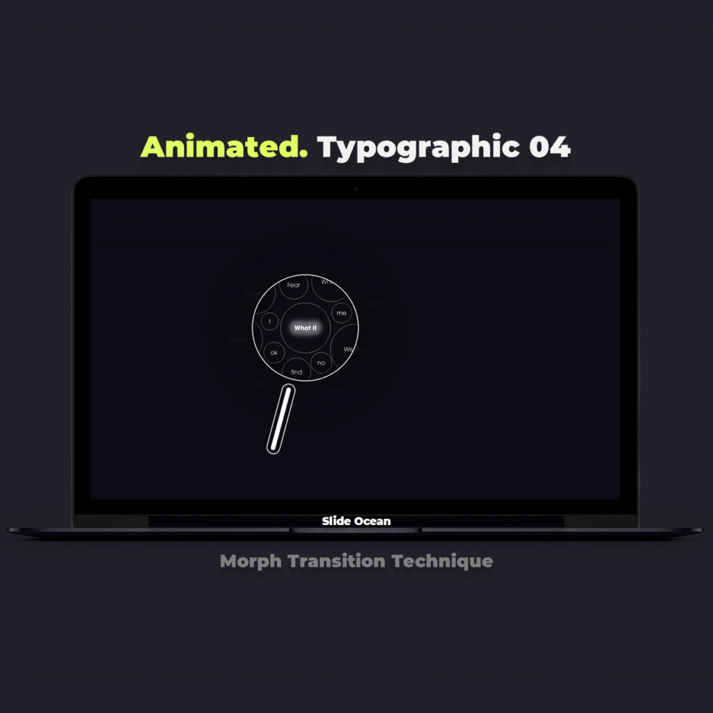 Animated Typographic PowerPoint Slides