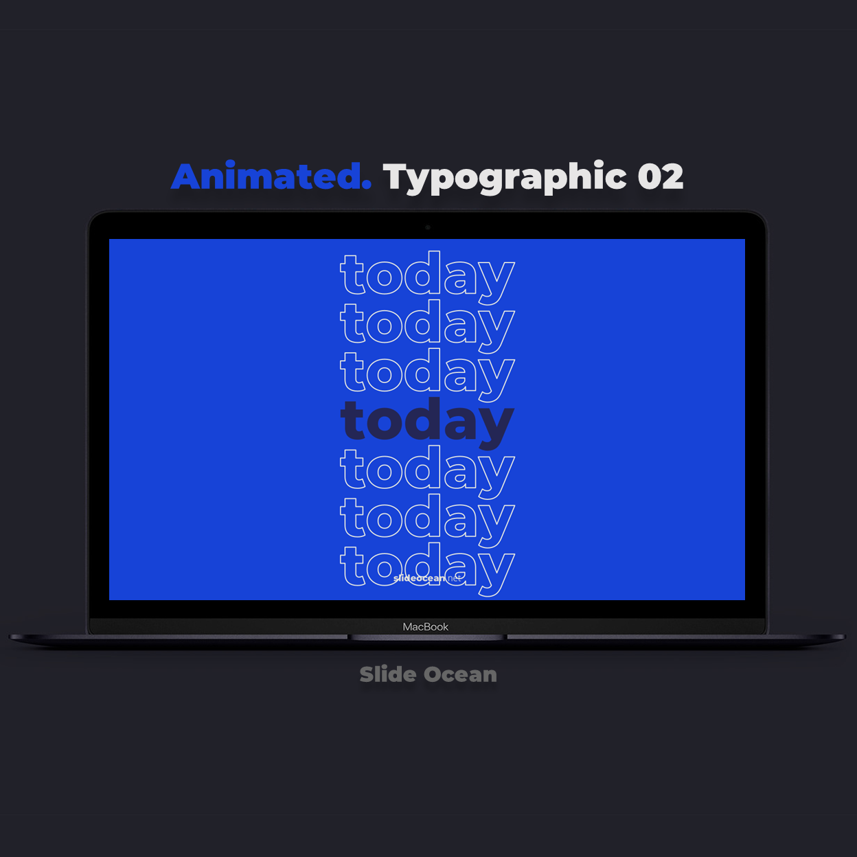 Animated Typographic PowerPoint Slides - 02