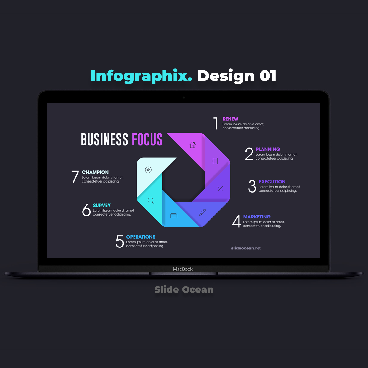 Hướng dẫn Thiết kế Infographic Slide - Business Focus