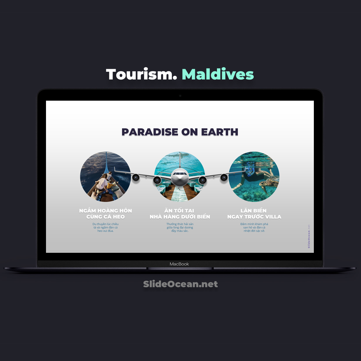 Tourism Maldives - Morph Transition - Cover Slide