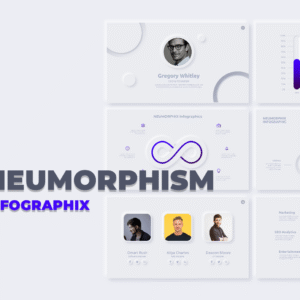 Neumorphism Infographic - cover