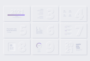 Neumorphism Infographic