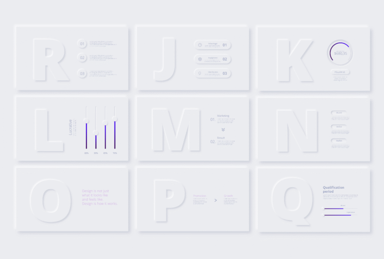 Neumorphism Infographic