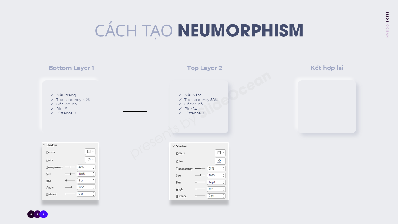 Thiết Kế Slide Neumorphism - Hiệu Ứng Mới Mẻ - Cách tạo
