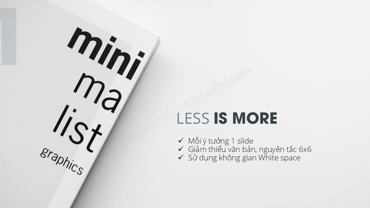 6 Mẹo Thiết Kế Slide PowerPoint Đơn Giản Và Hiệu Quả - Less is more