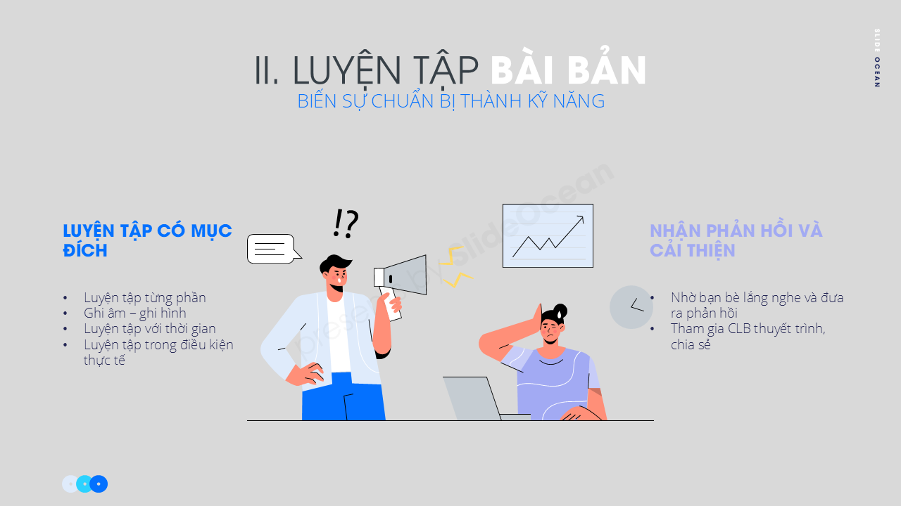 Bí Quyết Thuyết Trình Tự Tin và Thu Hút: Vượt Qua Nỗi Sợ Sân Khấu - Luyện tập bài bản