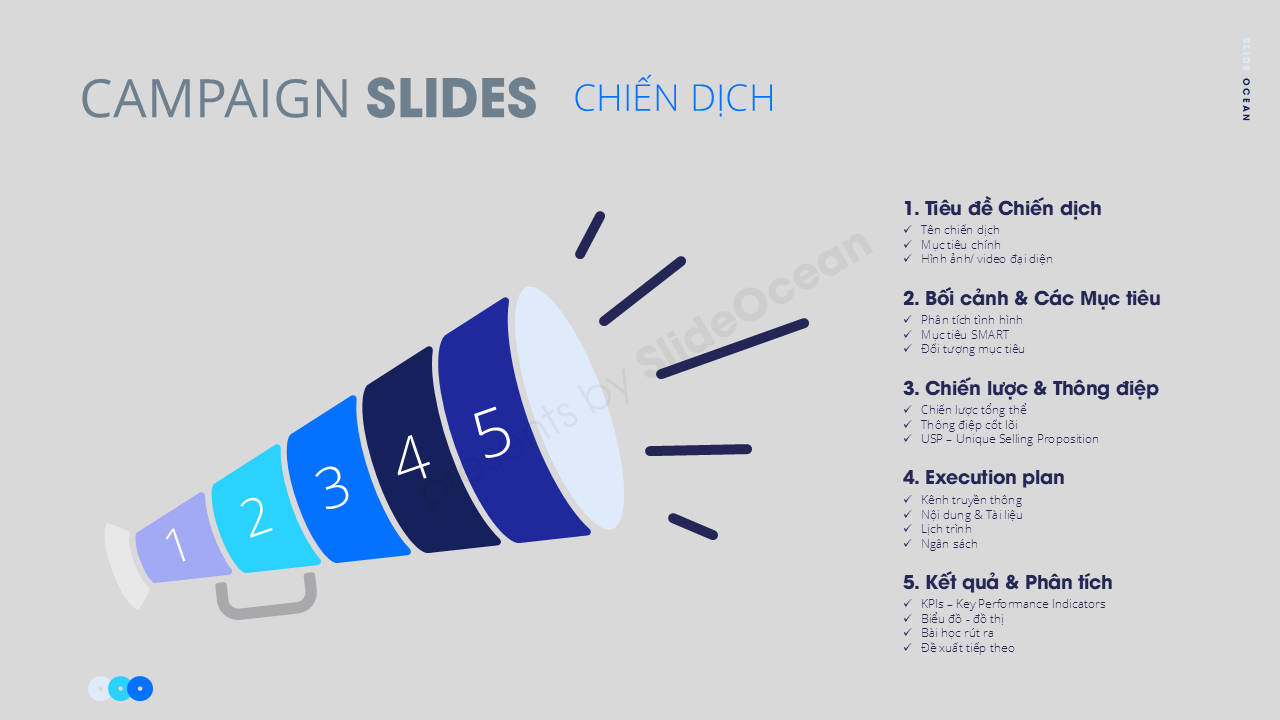 Marketing Presentations: Campaign và Strategy Slides - Chinh Phục Khách Hàng và Đối Tác - Chiến dịch marketing