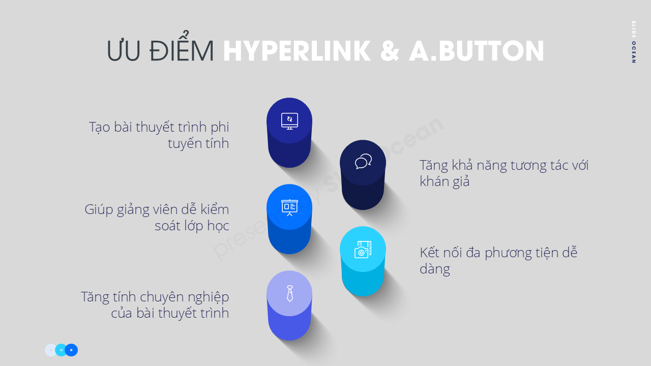 Tạo Slide Tương Tác Với Hyperlink Và Action Button - các ưu điểm