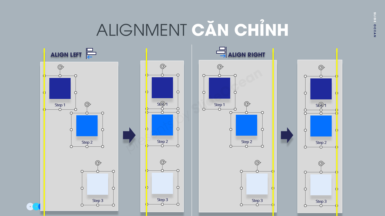 Grid và Alignment - Nền Tảng Của Thiết Kế Slide Đẹp - Left and Right