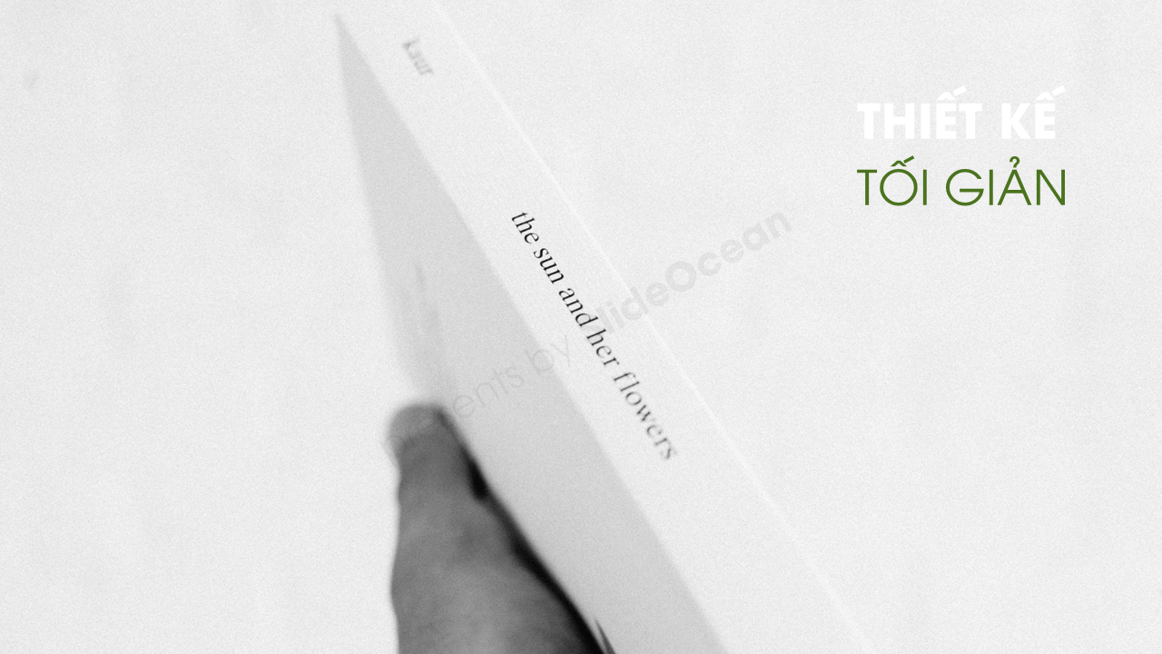Sustainable Presentation Design: Thiết Kế Thuyết Trình Bền Vững Cho Tương Lai Xanh - Minimalist design - Thiết kế tối giản