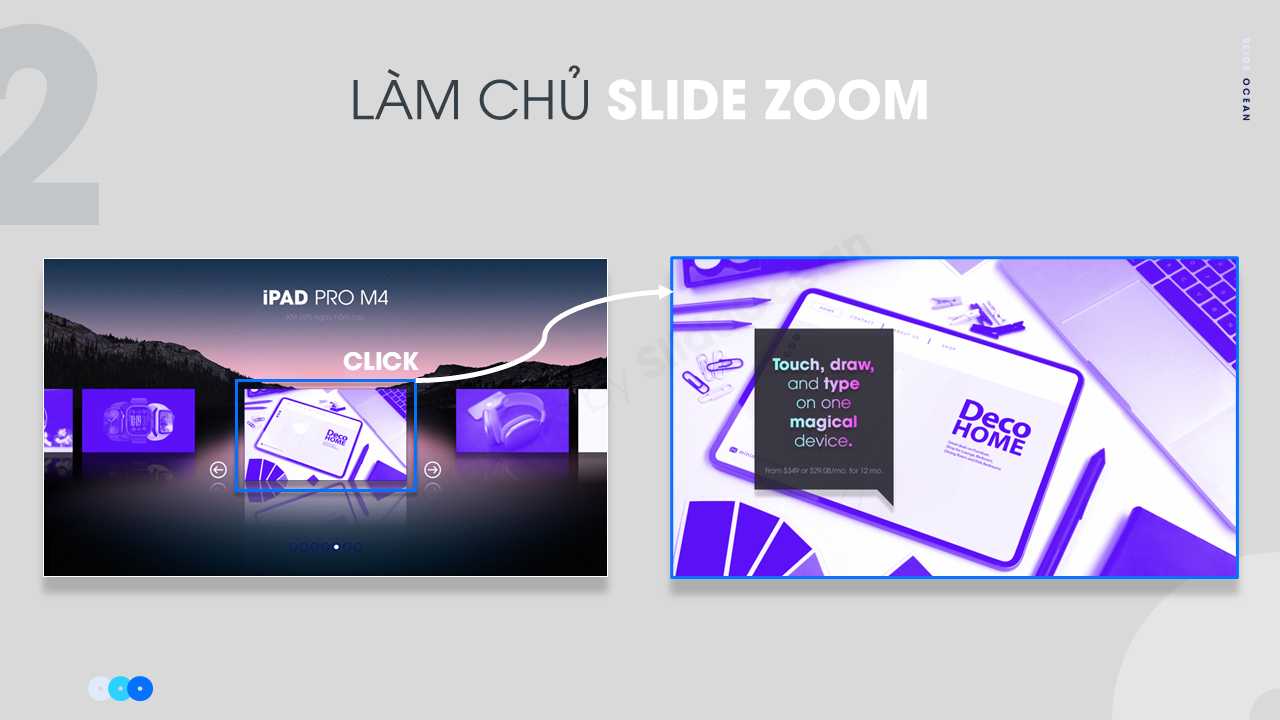 10 Thủ Thuật PowerPoint Chuyên Nghiệp (Nâng Cao) - slide zoom