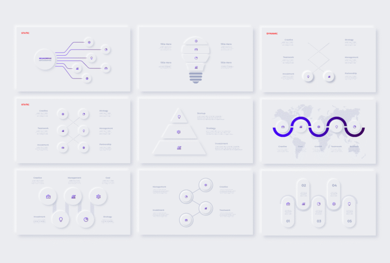 Neumorphism Infographic