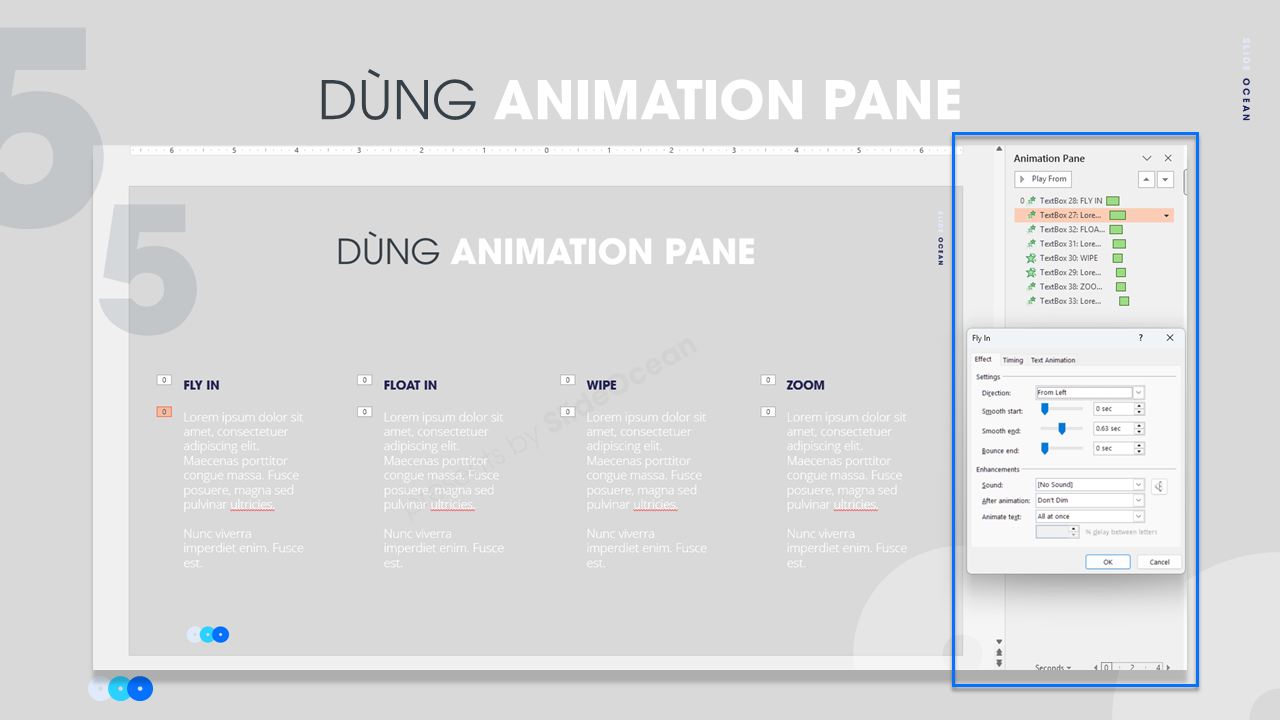 10 Thủ Thuật PowerPoint Chuyên Nghiệp (Nâng Cao) - animation pane