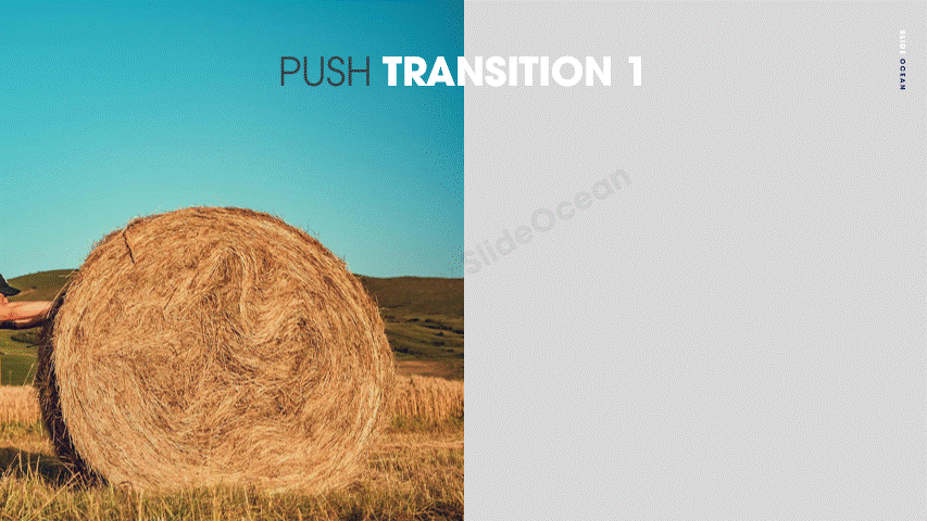 10 Hiệu Ứng Chuyển Cảnh PowerPoint Bắt Mắt Và Chuyên Nghiệp - Push Transition
