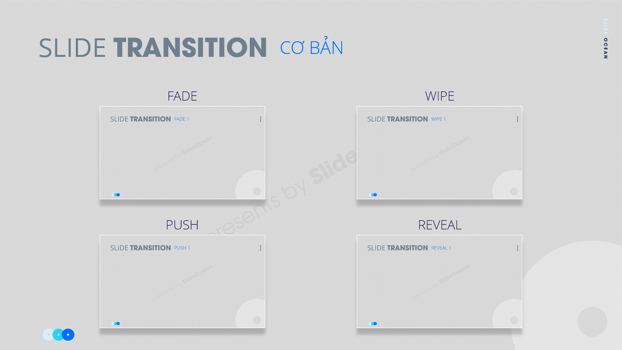 Sử Dụng Hiệu Ứng Chuyển Cảnh (Transition) Nâng Cao: 4 transition cơ bản