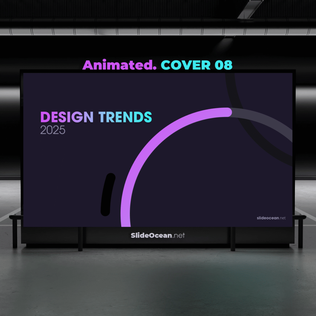 FREE PowerPoint - ANIMATED Cover Slides 2025 - 08