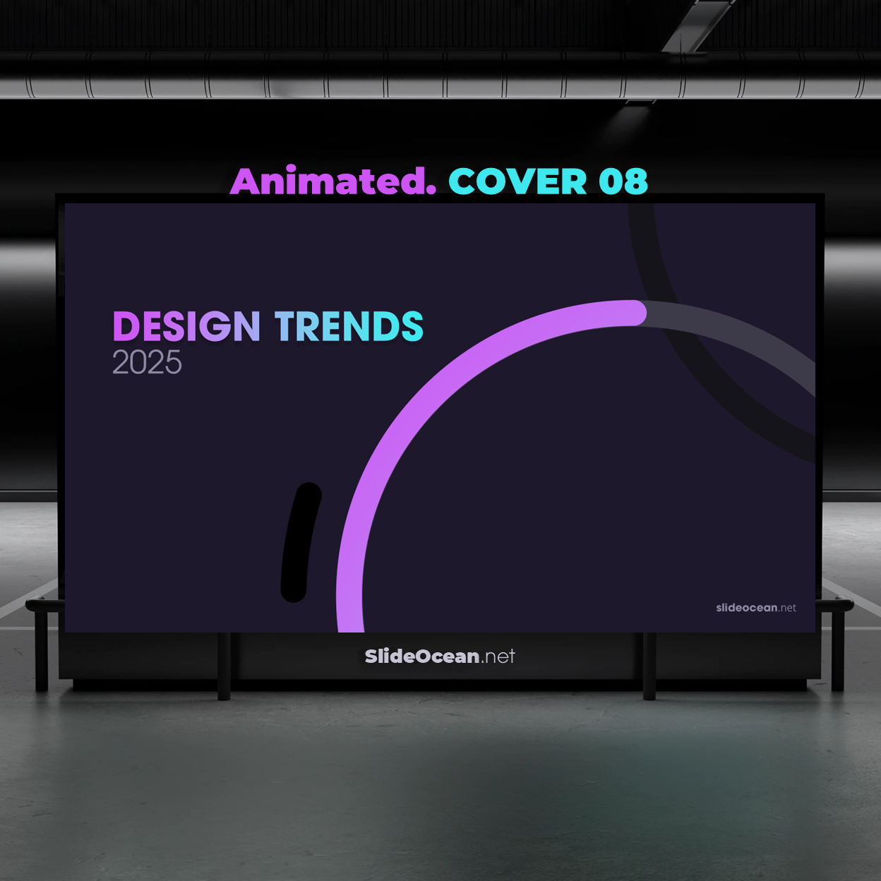 FREE PowerPoint - ANIMATED Cover Slides 2025 - 08
