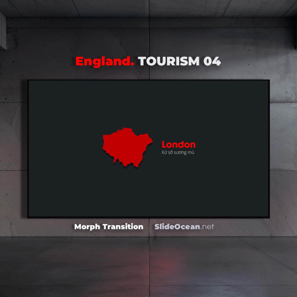 FREE PowerPoint Slides – Morph Transition – Tourism England