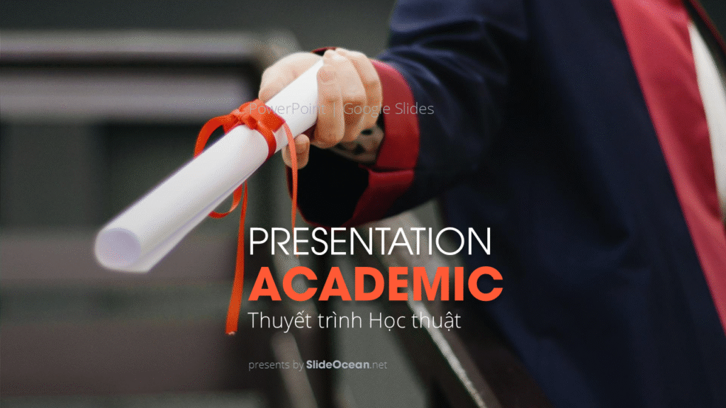 Thuyết Trình Học Thuật: Slides Nghiên Cứu, Luận Văn và Hội Thảo Cover