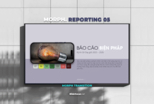 Bộ Báo Cáo Biện Pháp / Dự Án 05 – PowerPoint Reporting Templates Cover