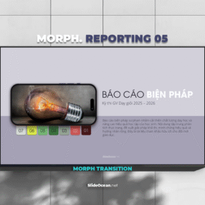 Bộ Báo Cáo Biện Pháp / Dự Án 05 – PowerPoint Reporting Templates Cover