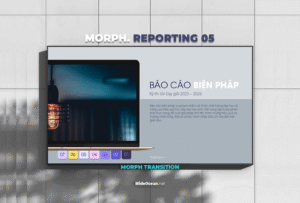 Bộ Báo Cáo Biện Pháp / Dự Án 05 – PowerPoint Reporting Templates Cover - Laptop1