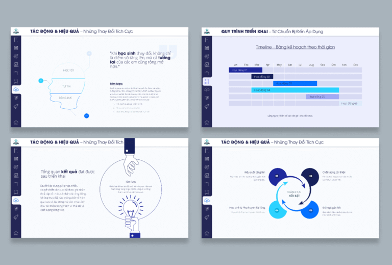 PowerPoint Slides Templates – Bộ Báo cáo Biện pháp & Giải pháp 03 - s4