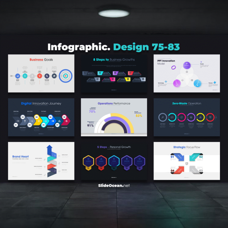 FREE PowerPoint - ANIMATED Infographic Slides - Mẫu 75-83 Cover