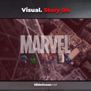 ⚡Visual Story Morph 04 – Heroes of MARVEL Cover