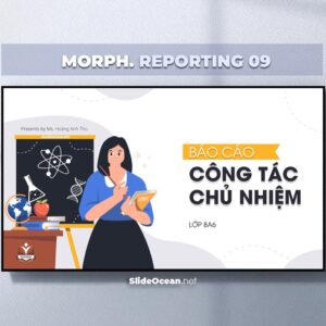 Bộ Báo cáo Chủ nhiệm / Biện pháp 09 – Morph Reporting Cover