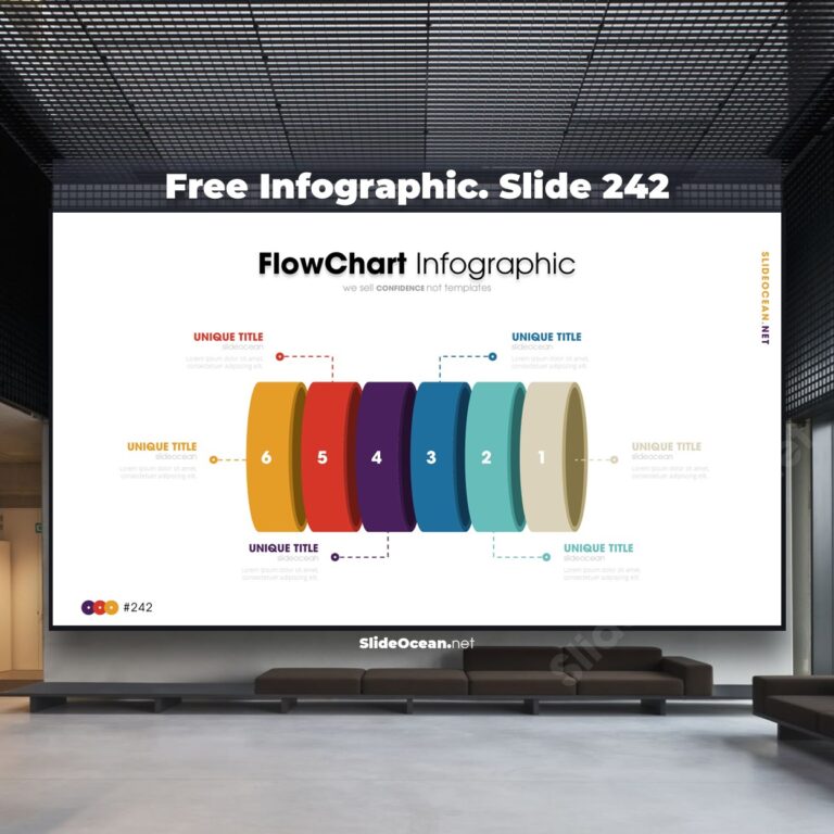 242. Animated Infographic Slides 242 - Flow Chart Infographic Cover