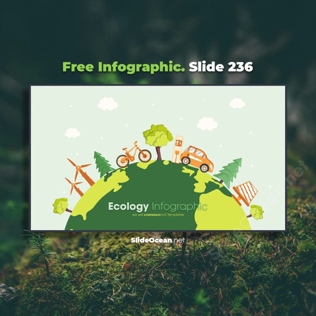 236. Animated Infographic Slides 236 - Ecology Infographic Cover