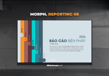 📘Bộ Báo Cáo Biện Pháp / Dự Án 08 – Morph Reporting Cover