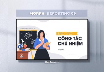 Bộ Báo cáo Chủ nhiệm / Biện pháp 09 – Morph Reporting Cover
