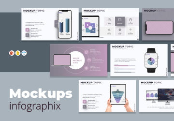 Mockups Infographic cover